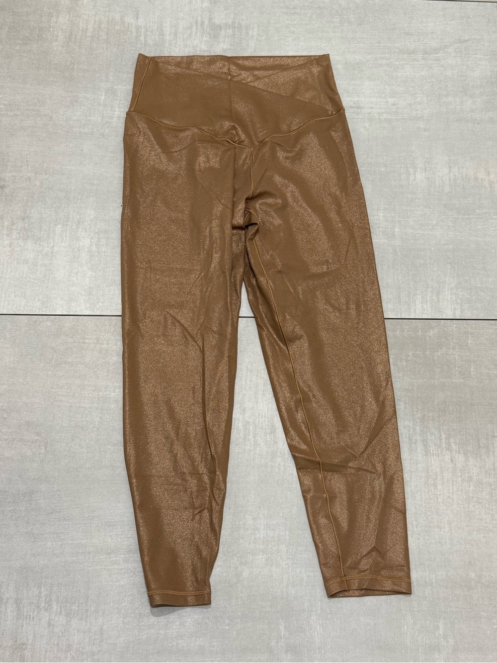 aerie Women’s Shimmery Gold Leggings size XL
